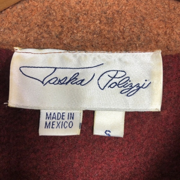 Tasha Polizzi Heather Red Orange Bomber Jacket - Picture 3 of 5